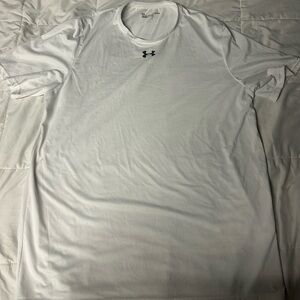 Under Armour Men's White Short Sleeve Tee
